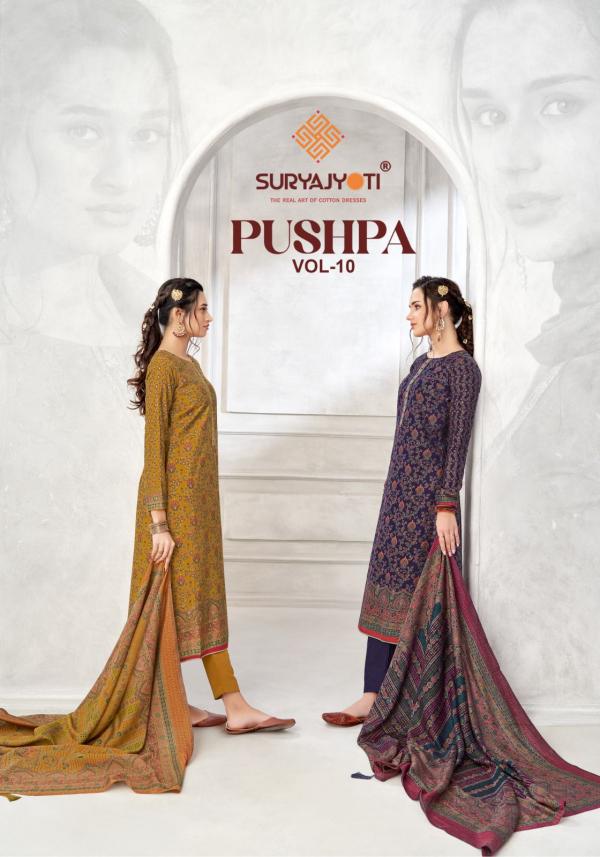 SuryaJyoti Pushpa Vol-10 – Dress Material